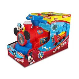 Толокар Kiddieland Міккі Маус Паровозик-сортер червоний (054874) - мініатюра 4