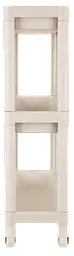 Етажерка 3-х ярусна Violet House 6015 Long Shelf 3 WHITE 54х18х67 см (7249026) - мініатюра 2