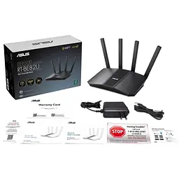 Бездротовий маршрутизатор (роутер) ASUS RT-BE82U (90IG0990-MO9B00) [174927] - мініатюра 5