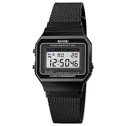 Чоловічий наручний годинник 1660BK Black Skmei acs0030641