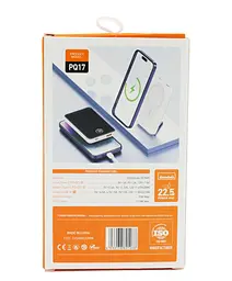 Power Bank Profit PQ17 MagSafe 22.5W 10000mAh Білий з дисплеєм - мініатюра 5