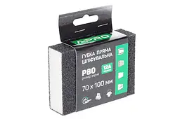 Губка шліфувальна Apro 100 x 70 x 25 мм x P80 пряма - мініатюра 2