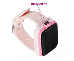 Дитячий смарт-годинник Amigo GO006 GPS 4G WIFI Videocall з відеодзвінком Pink Рожеві - мініатюра 5