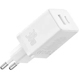 МЗП Baseus Cube Pro Fast Charger PD30W (1USB-A/1C) (P10111404) Moon White
