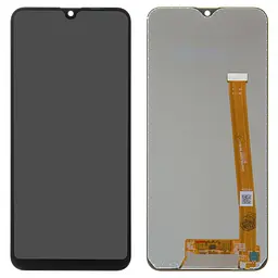 Дисплей Samsung A202 Galaxy A20e, чорний, без рамки, Original (PRC), original glass