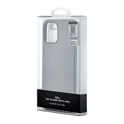 Чохол Lum Neon (світяться у темряві) iPhone 12 Pro Max Marble Black - мініатюра 2