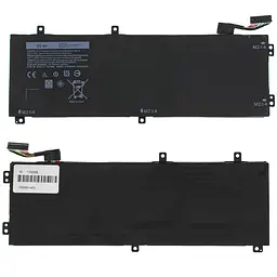 Батарея для ноутбука Dell RRCGW (XPS 15 9550 (ВЕРСИЯ 3) Precision 5510) 11.55V 4800mAh 55Wh Чорний - мініатюра 2
