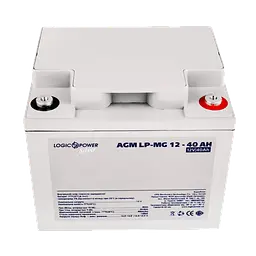 Акумулятор мультигелевий LP-MG 12V - 40 Ah Silver - мініатюра 2