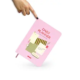 Планер-щоденник «Daily planner» рожевий - мініатюра 10