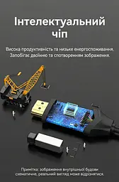 Кабель Vention HDMI-Type-C V 2.0 2 м (CRBBH) - мініатюра 9
