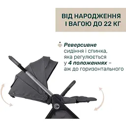 Коляска Chicco Bellagio 2 в 1 темно-сіра (87136.45.01) - мініатюра 13