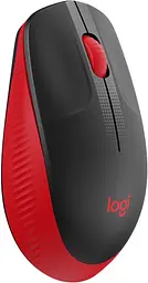 Миша Logitech M190 Full-Size Wireless Mouse red (910-005908) - мініатюра 2