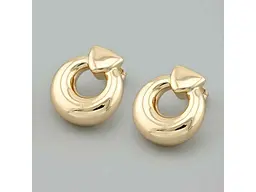 Сережки Xuping пусети Стиль 54075 26x23мм 6,5г позолота 18К
