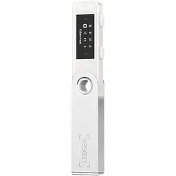 Апаратний гаманець для криптовалют Ledger Nano S Plus Mystic White (LNSPMW)