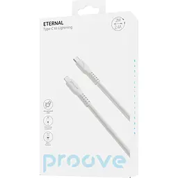Кабель Proove Eternal USB-C to Lightning 27W 2m White (CCET27002122) [131021] - мініатюра 4