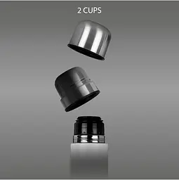 Термос з двома чашками 1000 мл Krauff + термочашка 480 мл - мініатюра 3