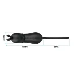 Вібростимулятор Pretty Love Rosalie Vibro Stimulator Black - мініатюра 5