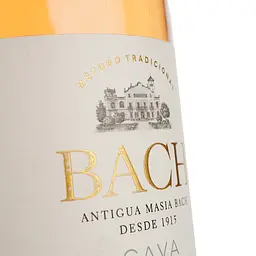 Вино ігристе Bach Cava Extrisimo Rose Brut, рожеве, брют, 0,75 л - мініатюра 4