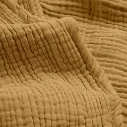 Комплект постільної білизни Cosas євро без простирадла муслін MUSTARD 200 x 220 см (Set_Muslin_08Mustard_200_2) - мініатюра 9