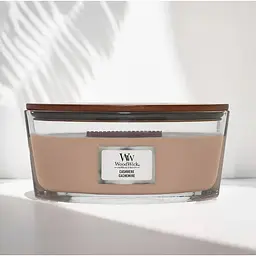 Свічка Woodwick Ellipse Cashmere Кашемір 453 г (1720918E) - мініатюра 2