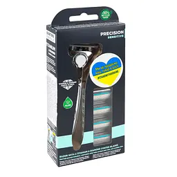 Бритва Wilkinson Sword Quattro Sensitive зі змінними картриджами, 1 шт. - мініатюра 2