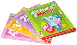 Книга Ігри математики сезон 1-4 з інтерактивною здатністю, 4шт Smart Koala det0018424