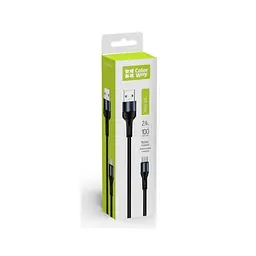 Кабель USB 2.0 AM - microUSB (5P), 1 м, чорний, ColorWay, 2.4A (CW-CBUM045-BK)