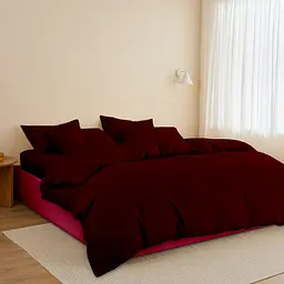Простирадло на резинці Cosas Ruby 140х200х20 см (Bordo_140х200х20) - мініатюра 2