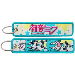 Брелок тканинний Вокалоїд Хацуне Міку Vocaloid Hatsune Miku 10 см