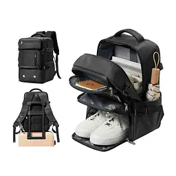 Рюкзак для ручної поклажі 402520 20л чорний (402520-XS-Black) - мініатюра 2
