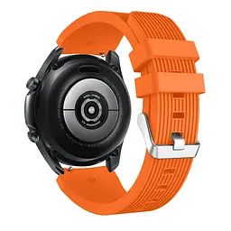 Силіконовий ремінець Watchbands Galaxy на смарт-годинник Samsung Galaxy Watch 3 45mm - помаранчевий (WB001GALAXYORANGE5) - мініатюра 2