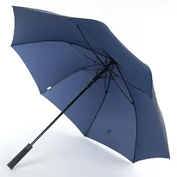 Чоловіча парасолька-палиця Art Rain 120 см синя - мініатюра 2