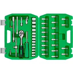 Набір інструментів Intertool ET-6046SP 46 шт. [98821] - мініатюра 2