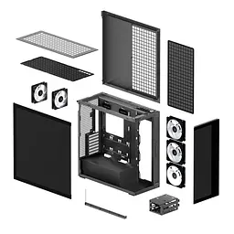 Корпус EATX W/O PSU XTENDER BLK ACPCC00018A ARCTIC - мініатюра 8