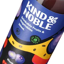 Смузі Kind & Noble Чорниця-яблуко, насіння чіа 250 мл - мініатюра 5