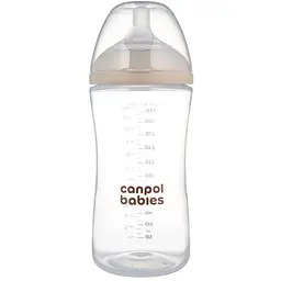 Пляшечка антиколікова Canpol babies Natural Shape з соскою Dual-zone 330 мл (35/402)