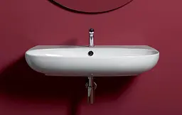Умивальник Simas Vignoni 80x50 білий глянцевий Білий VI11 - мініатюра 2
