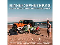 Зарядний пристрій на сонячній батареї Jackery SolarSaga 100W - мініатюра 6