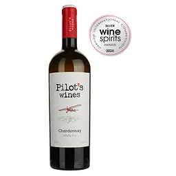 Вино Pilot’s Wines Chardonnay біле сухе 0.75 л - мініатюра 2