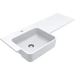 Умивальник Miraggio Fontana L matt 0001891, Білий матовий