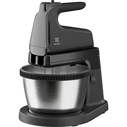 Electrolux Міксер стаціонарний 500Вт, насадки-4, чаша-метал, 3.5л, сірий темний - мініатюра 2