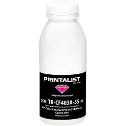 Тонер HP CLJ Pro M252/M452, Canon 045, 50г Magenta Printalist (TR-CF403A-55-PL)