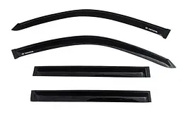 Дефлектори вікон вітрові для Toyota Land Cruiser Prado 120 2002-2009 Скотч 3M Voron Glass - мініатюра 3