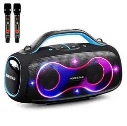 Акустична система Hopestar PartyBox 168 400W чорний (2 micro ) 