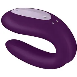 Набір Satisfyer Partner Box 2 смарт-вібратор для пар Double Joy + віброкільце Royal One  - мініатюра 3