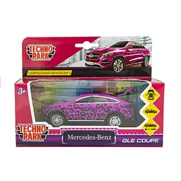Автомодель Technopark Glamcar Mercedes-Benz Gle Coupe, рожевий (GLECOUPE-12GRL-PIN) - мініатюра 8
