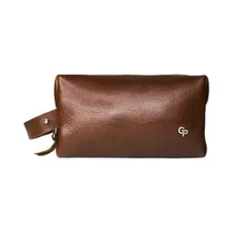 Чоловіча косметичка несесер шкіряна GRANDE PELLE 16х8х8 см acs0032160 - мініатюра 5