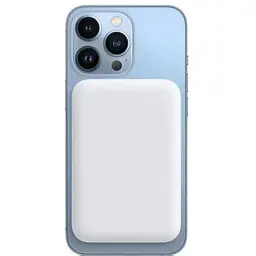 Зовнішній акумулятор Grand Battery Pack MagSafe (модель A2384) 5000mAh білий - мініатюра 4