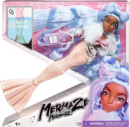 Ігровий набір Mermaze Mermaidz Color Change Shellnelle Mermaid Fashion Doll русалка MGA 580829 MGA 580829