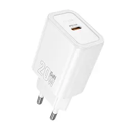 МЗП Hoco N60 Gentle PD20W (1USB-C) White
